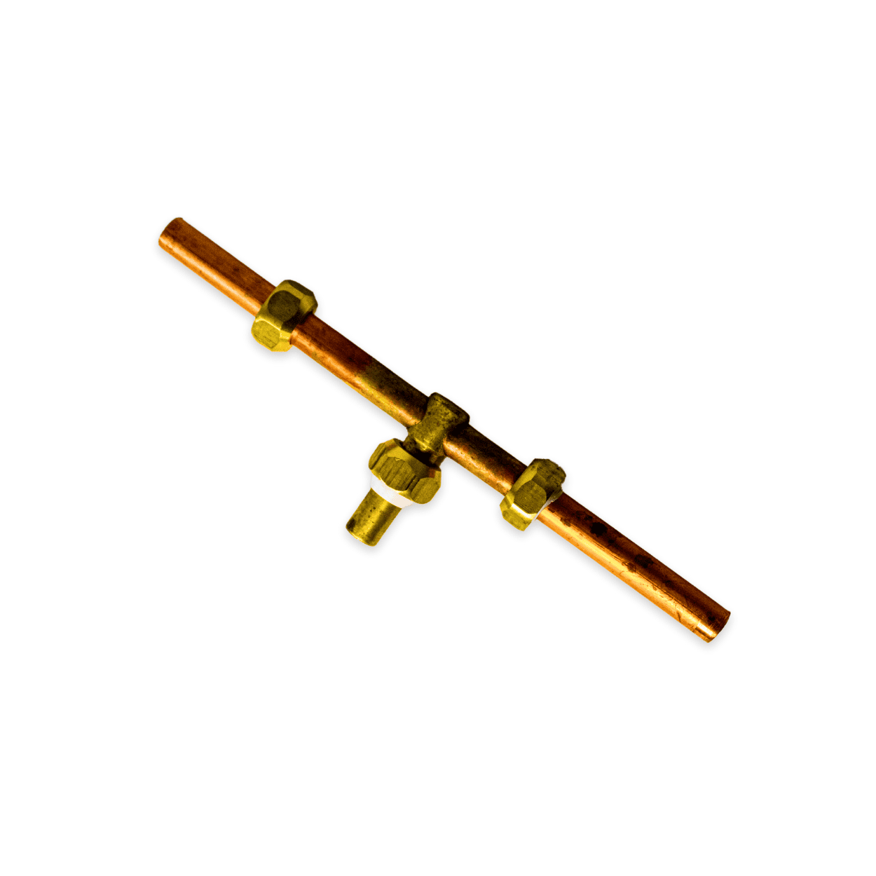 RAMALES DE LAVATORIO CON TUERCA ½” X 3/8” X 23 CM.